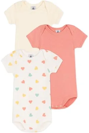Petit Bateau A0d3j Noi Body A Maniche Corte, , 12 Mesi (Pacco da 3) Unisex-Bimbi