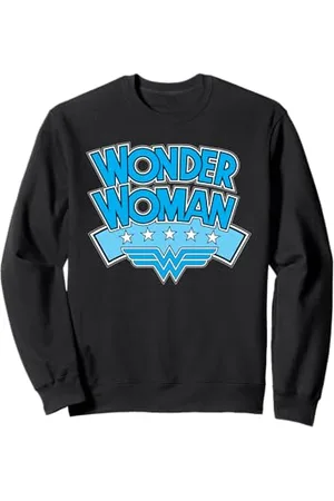 DC Comics Originals DC Wonder Woman Girl Power Hero Fumetto Vintage Classico Felpa