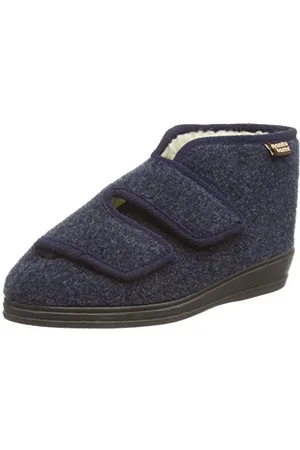 Manitu Home - 370018, Pantofole da donna, Blu (Blu (Marine)), 36