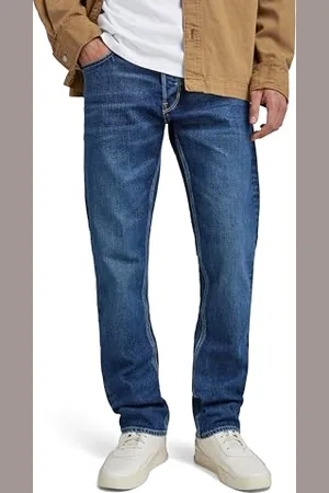 G-Star Mosa Straight Jeans Uomo, (Faded Atlantic Ocean D23692-c052-g119), 38W / 34L