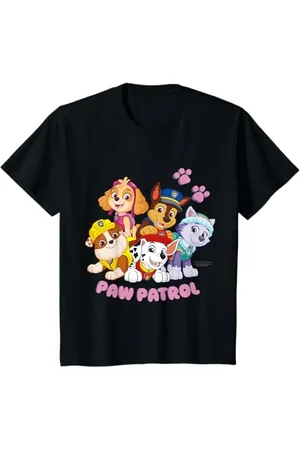 Paw Patrol Bambino - Skye Everest Chase Rubble Marshall Maglietta