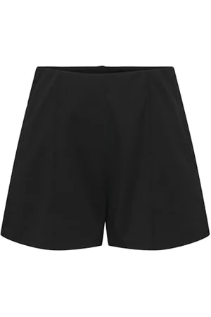 ONLY Elastic Waist Shorts Jrs Onlsania-Pantaloncini Elasticizzati in Vita, , S Donna