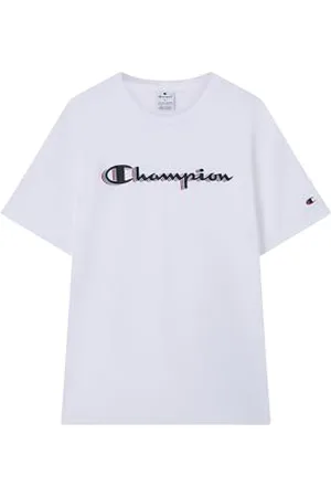 Champion Legacy Man-Big Logo T-Shirt, (Ww001), L Uomo