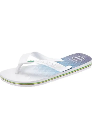 Havaianas Brasil Fresh, Infradito Unisex - Adulto, Multicolore (White/White), 33/34 EU