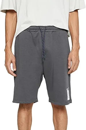 Koton Basic Shorts Drawstring Slogan Sticker Printed Pantaloncini, (931), XS Uomini