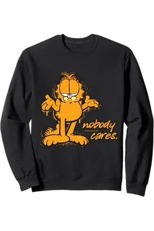 Garfield Nobody Cares Gatto Felpa