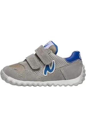 Naturino Sammy 2 VL. Suede/Net Grey-Bermuda, Scarpe da Bambini, , 32 EU