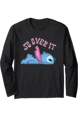 Disney Lilo & Stitch Bubble Pop "So Over It" Stitch Maglia a Manica