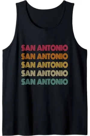 Graphic Club Inc. San Antonio - Retro Vintage Style 70s 80s Throwback Classic Canotta