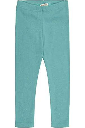 loud + proud Legging, GOTS Zertifiziert Corredino per Bambino e Neonato, Oregano, 62/68 Unisex-Bimbi