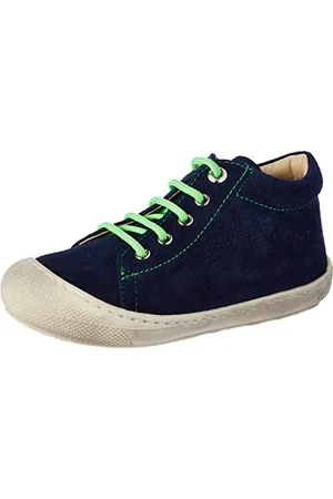 Naturino Cocoon, Scarpine Prima Infanzia Bambini e Ragazzi, Blu Navy Green, 19 EU