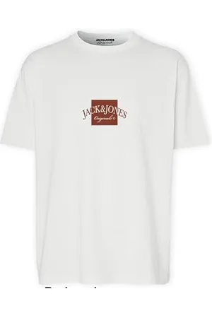 JACK & JONES Tee Jorboston SS Crew Neck Fst Pls-Maglietta a Maniche Corte, , 6XL Uomo