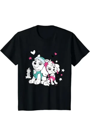Paw Patrol Bambino - Everest Skye Cuori Maglietta