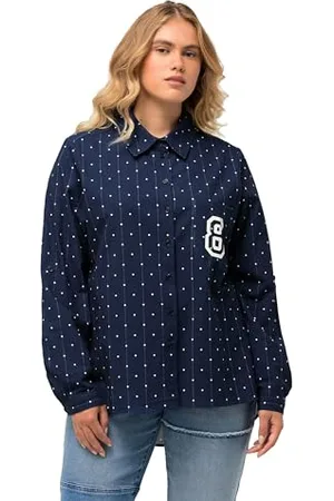 Ulla Popken Camicia con Tasca applicata Donna, , 48/50 IT