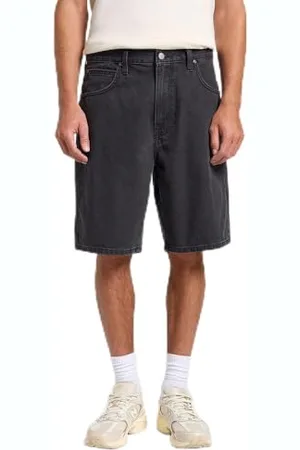Lee Asher Short Pantaloncini in Denim, , 40W Uomo