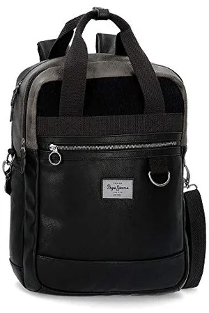 Pepe Jeans Miller Zaino porta Pc Adattabile 32x42x12 cms finta pelle 15,6" 16.13L