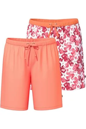 Ulla Popken 2 PCS 2 Pezzi Shorty, Starfish, , 58-60 Donna
