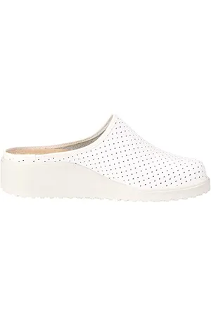 Berkemann Tec-Pro Thordu, Sabot unisex adulto, Bianco (Blanco), 46.5