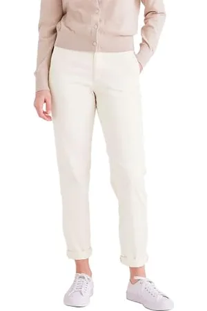 Dockers Weekend Chino Slim Fit, Tall, Pantaloni Donna, , 33 Lungo