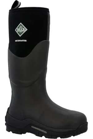 Muck Muckmaster High, Stivali di Gomma Unisex-Adulto, (Black/Black), 42 EU