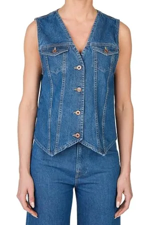 Pepe Jeans Maeve Camicia, (Denim), XL Donna