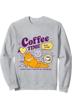 Garfield Gatto del caffè Felpa