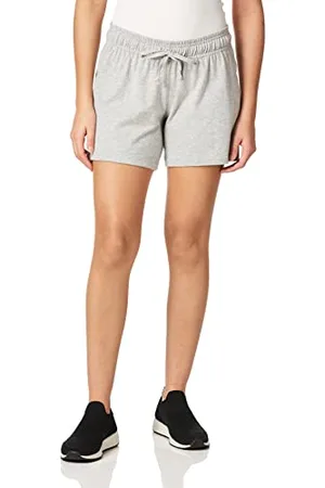Champion Pantaloncini da Donna, Leggeri e Comodi, in Morbido Jersey (Taglie Forti Disponibili), , M