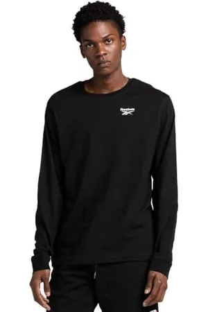 Reebok ID-Small Logo T-Shirt, Black, M Uomo