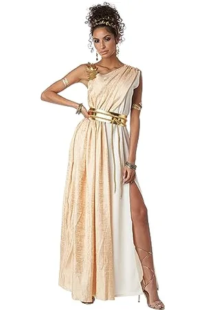 California Costumes Adulti Golden Dea, , Medio