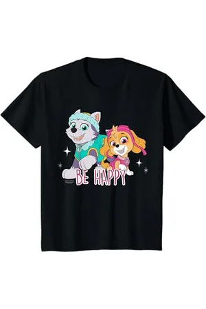 Paw Patrol Bambino - Everest Skye Be Happy Maglietta