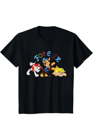 Paw Patrol Bambino - Chase Marshall Rubble Forever Maglietta