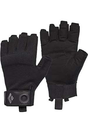 Black Diamond Crag Half-Finger Gloves Kletter-Handschuhe, Klettersteig, M Unisex-Adulto