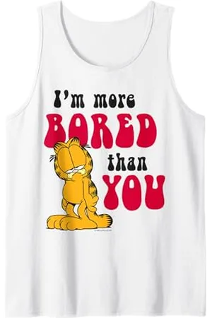 Garfield Sono più annoiato di te Canotta