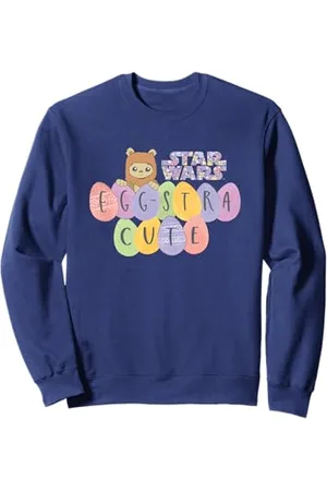 STAR WARS Easter Ewok Egg-Stra Cute Pastel Color Big Logo Felpa