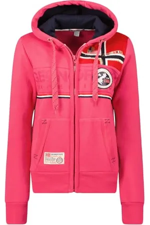 Geographical Norway Flipper Lady Felpa con Cappuccio, , L Donna