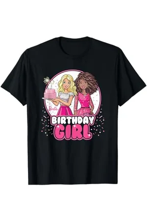 Barbie Compleanno Ragazza Maglietta