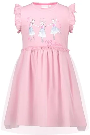 Salt & Pepper BY KIDS PARK Girls Jersey Dress Ballerinas Vestito da Gioco, , 128 Bambina