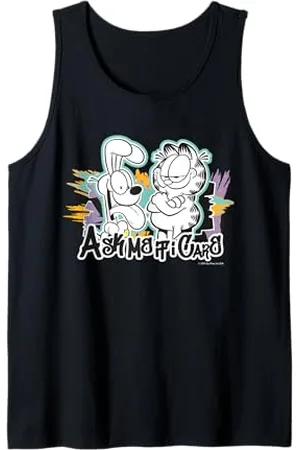 Garfield Streetwear Ask Me If I Care Odie Canotta
