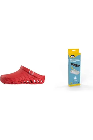 Scholl Clog Evo Rosso Solette Antistatiche PRO in Memory Cushion per Clog Evo - Rosso/Nero