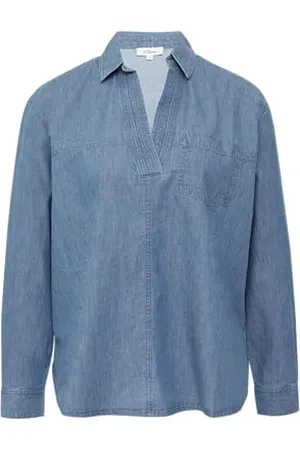 QS by s.Oliver 2161042 Camicia a Maniche Lunghe, , 44 Donna