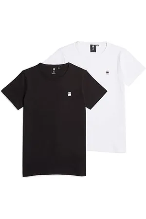 G-Star Bambini e Ragazze t-shirt ss slim 2PK, (dk black D25564-01-6484), 8 anni