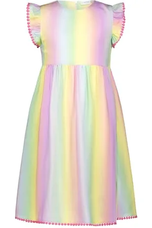 Salt & Pepper BY KIDS PARK Girls Summer Dress Rainbow Vestito da Gioco, , 140 Bambina