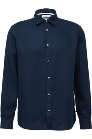 QS by s.Oliver 2164316 Camicia a Maniche Lunghe, , M Uomo