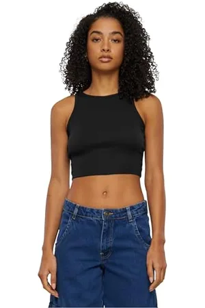 Urban classics Top da Donna Organico Cropped Canottiera, , XS