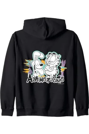 Garfield Streetwear Ask Me If I Care Odie Felpa con Cappuccio