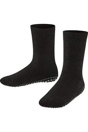 Falke Catspads K Hp cotone lana con suola in gomma 1 paio, Calze da casa Unisex - Bambini, , 19/22 EU