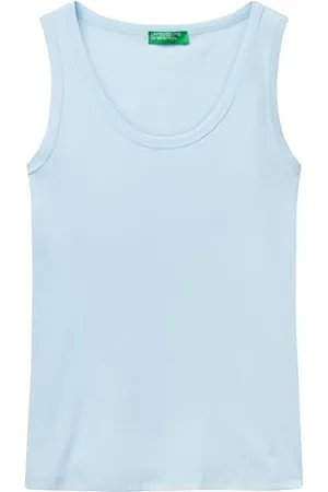 Benetton Canotta 3GA2DH010 Canottiera, , L Donna