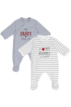 chicco Tutine Neonato e Neonata, Set di 3 Tutine, in 100% Cotone, con Piedino e Comoda Apertura, Abbigliamento Neonato 0-3 Mesi, Idee Regalo Nascita, , 9 Mesi