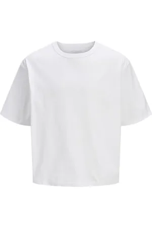 JACK & JONES Jormanchester Blanks Crop Tee SS CN, , XS Uomo