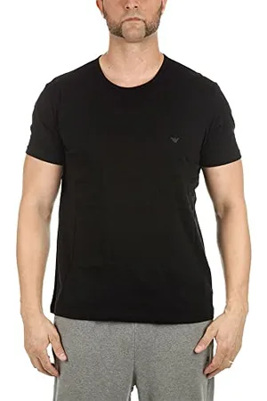 Emporio Armani Uomo 2-Pack Crew Neck T-Shirt Pure Cotton Maglietta a Maniche Corte, , XL